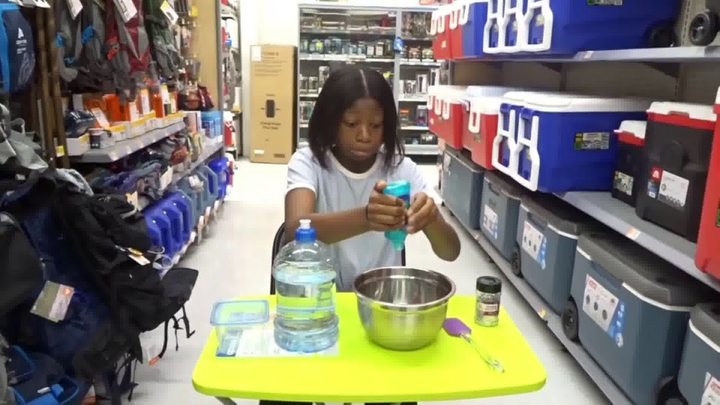 Making Slime At Walmartwe Got Caught